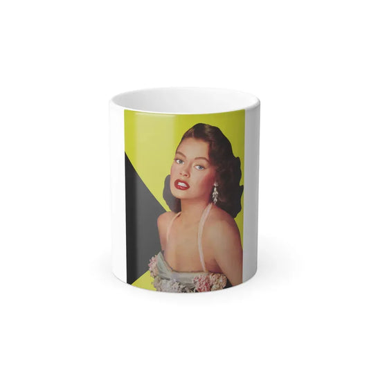 Barbara Darrow #11 (Vintage Female Icon) Color Changing Mug 11oz 11oz - Go Mug Yourself