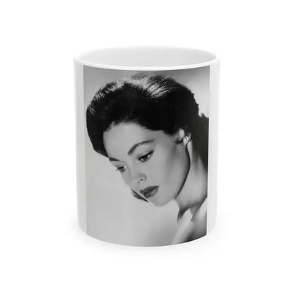 Barbara Darrow #17 (Vintage Female Icon) White Coffee Mug 11oz - Go Mug Yourself