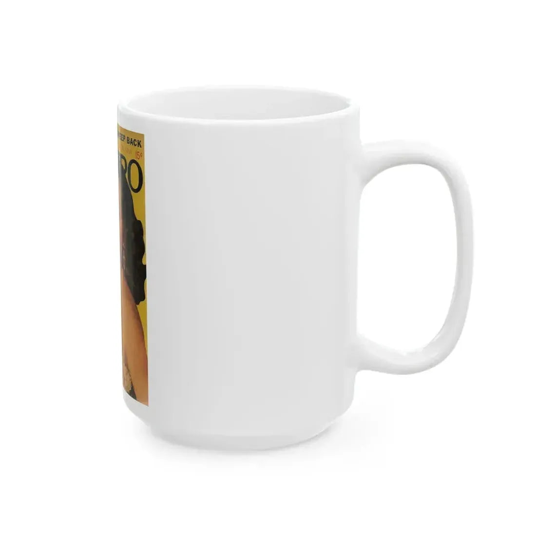 Barbara Darrow #19 - Mag. Cover (Vintage Female Icon) White Coffee Mug - Go Mug Yourself