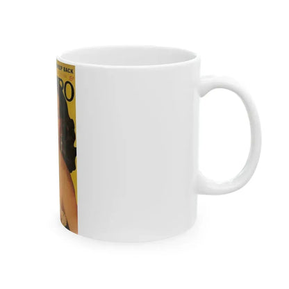 Barbara Darrow #19 - Mag. Cover (Vintage Female Icon) White Coffee Mug - Go Mug Yourself