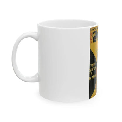 Barbara Darrow #19 - Mag. Cover (Vintage Female Icon) White Coffee Mug - Go Mug Yourself