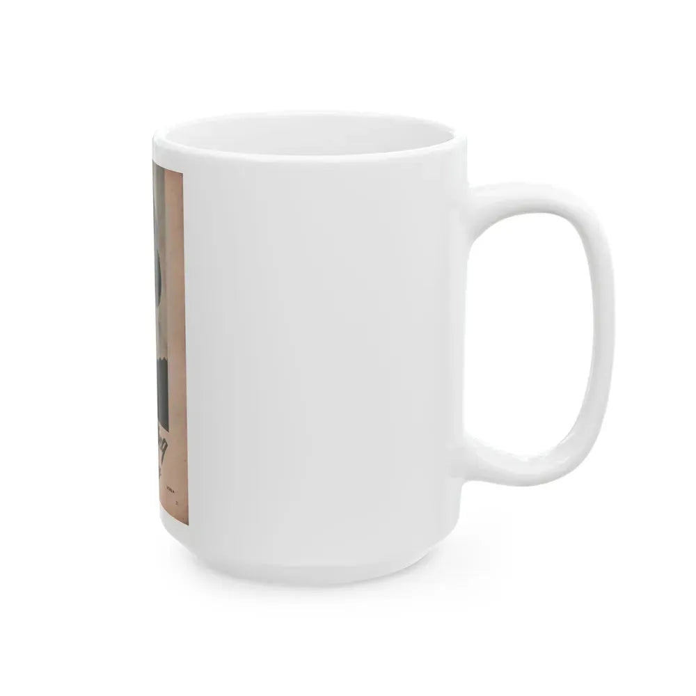 Barbara Darrow #33 - 1 B&W Photo from PHOTO Digest Mag. Dec. '54 (Vintage Female Icon) White Coffee Mug - Go Mug Yourself