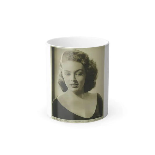 Barbara Darrow #37 (Vintage Female Icon) Color Changing Mug 11oz 11oz - Go Mug Yourself