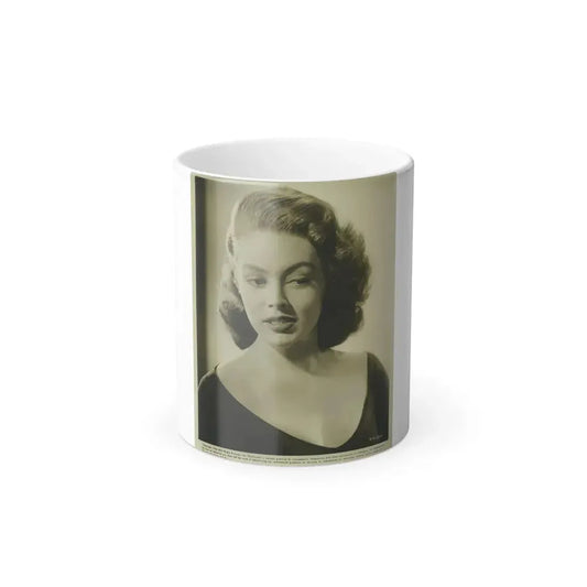 Barbara Darrow #37 (Vintage Female Icon) Color Changing Mug 11oz 11oz - Go Mug Yourself
