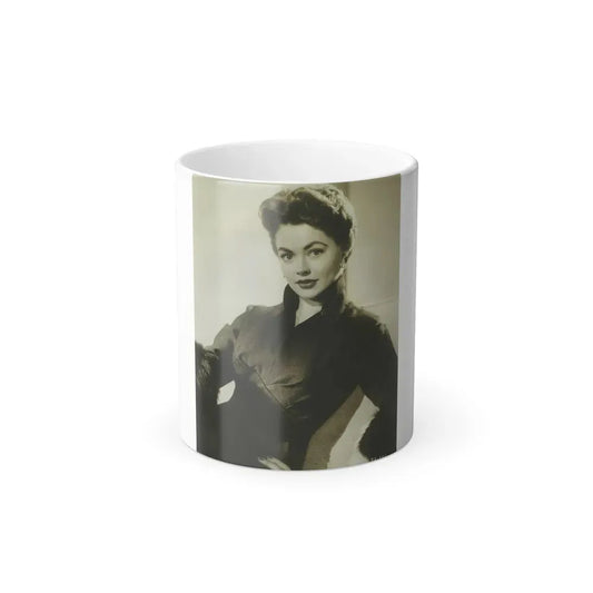 Barbara Darrow #38 (Vintage Female Icon) Color Changing Mug 11oz 11oz - Go Mug Yourself