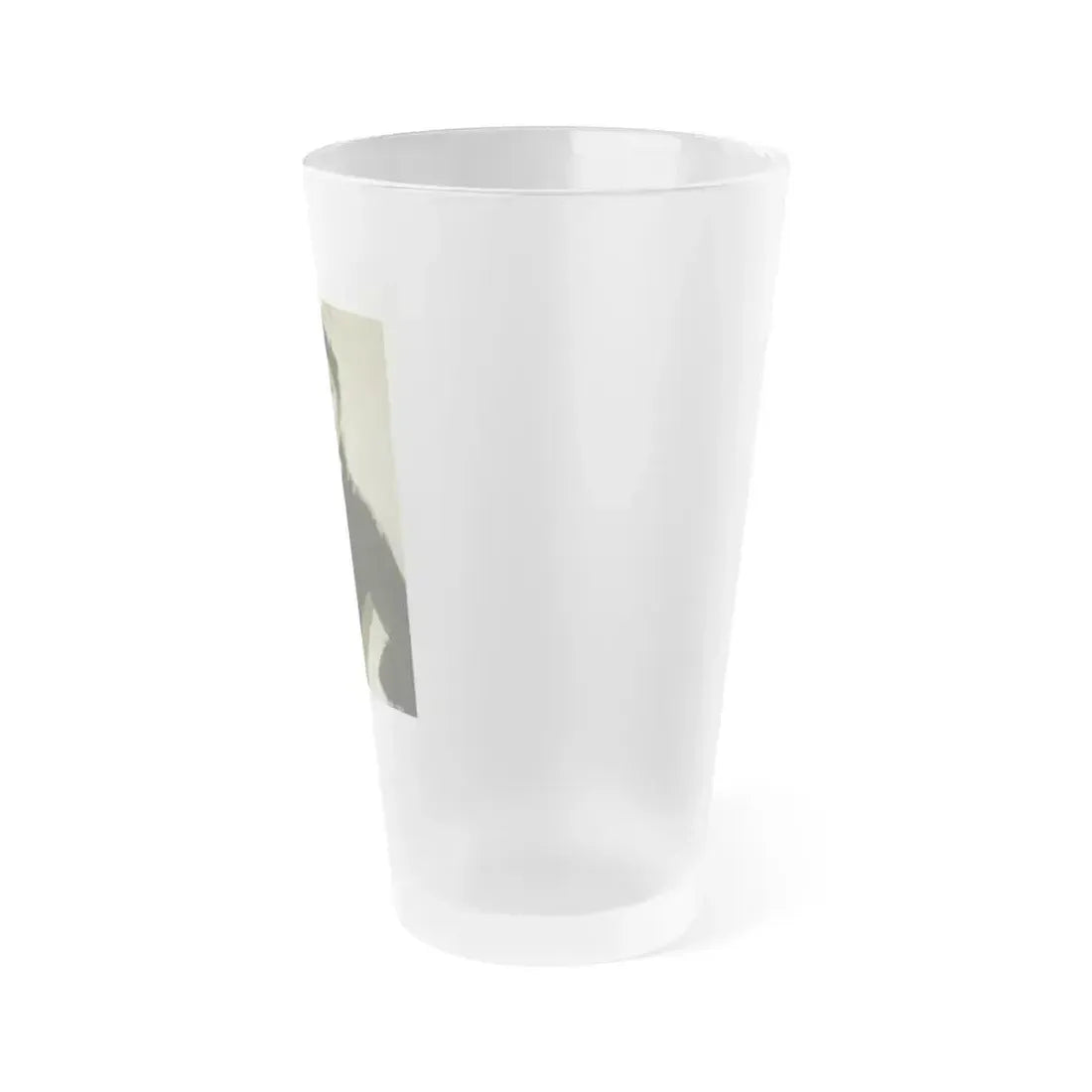 Barbara Darrow #38 (Vintage Female Icon) Frosted Pint Glass 16oz - Go Mug Yourself