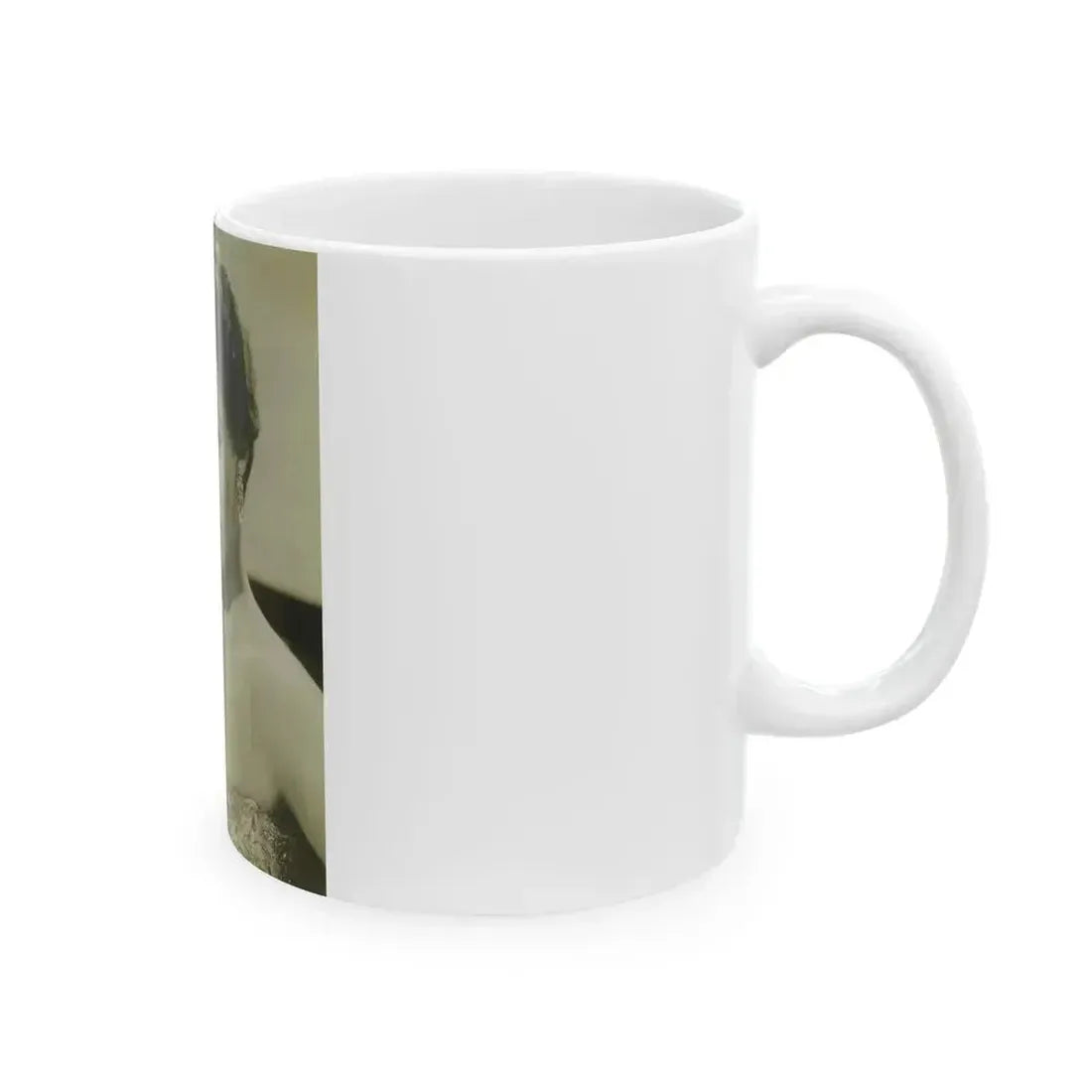 Barbara Darrow #39 (Vintage Female Icon) White Coffee Mug - Go Mug Yourself