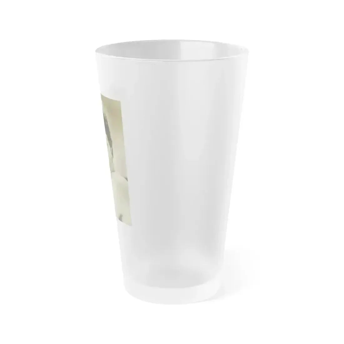 Barbara Darrow #40 (Vintage Female Icon) Frosted Pint Glass 16oz - Go Mug Yourself