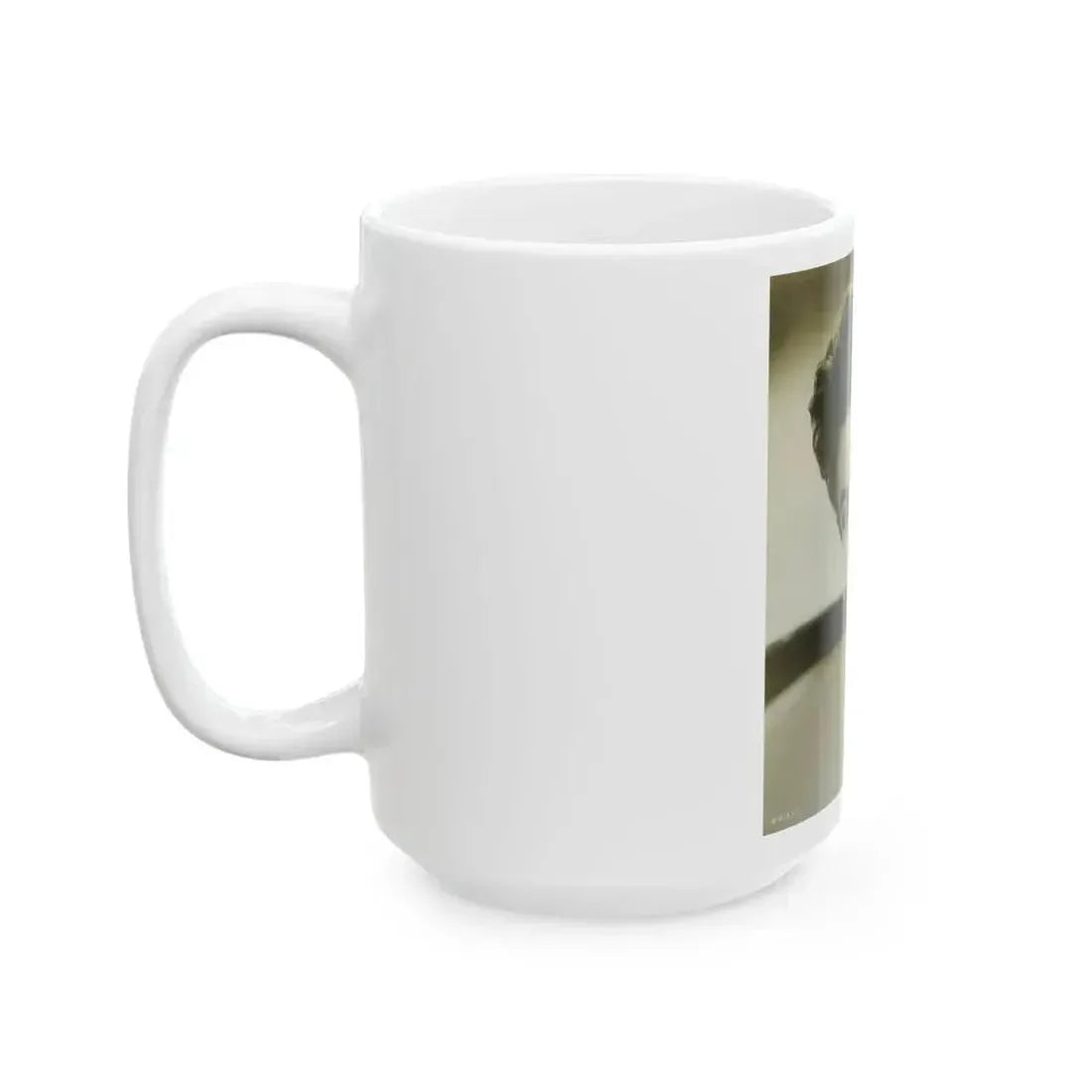 Barbara Darrow #40 (Vintage Female Icon) White Coffee Mug - Go Mug Yourself