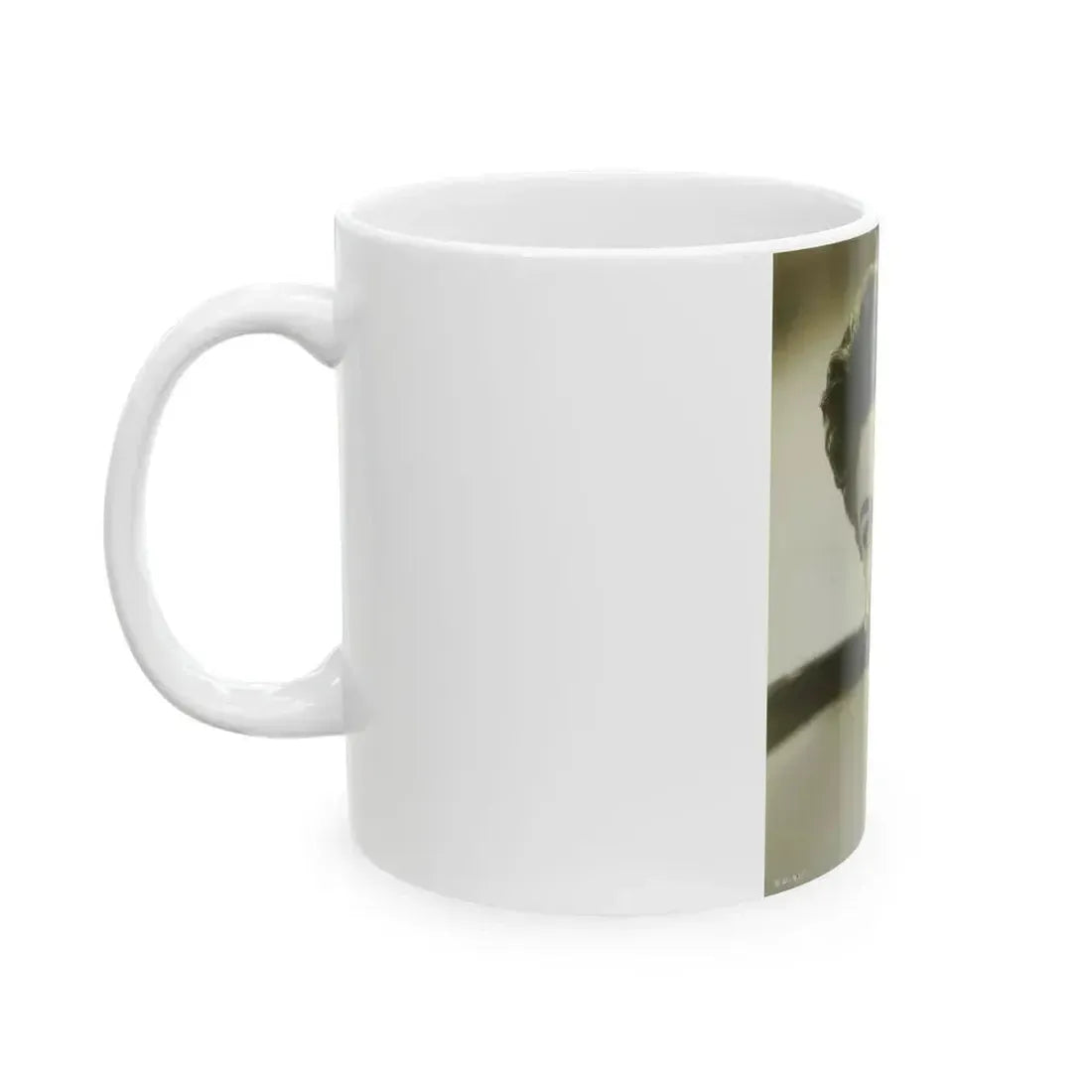 Barbara Darrow #40 (Vintage Female Icon) White Coffee Mug - Go Mug Yourself