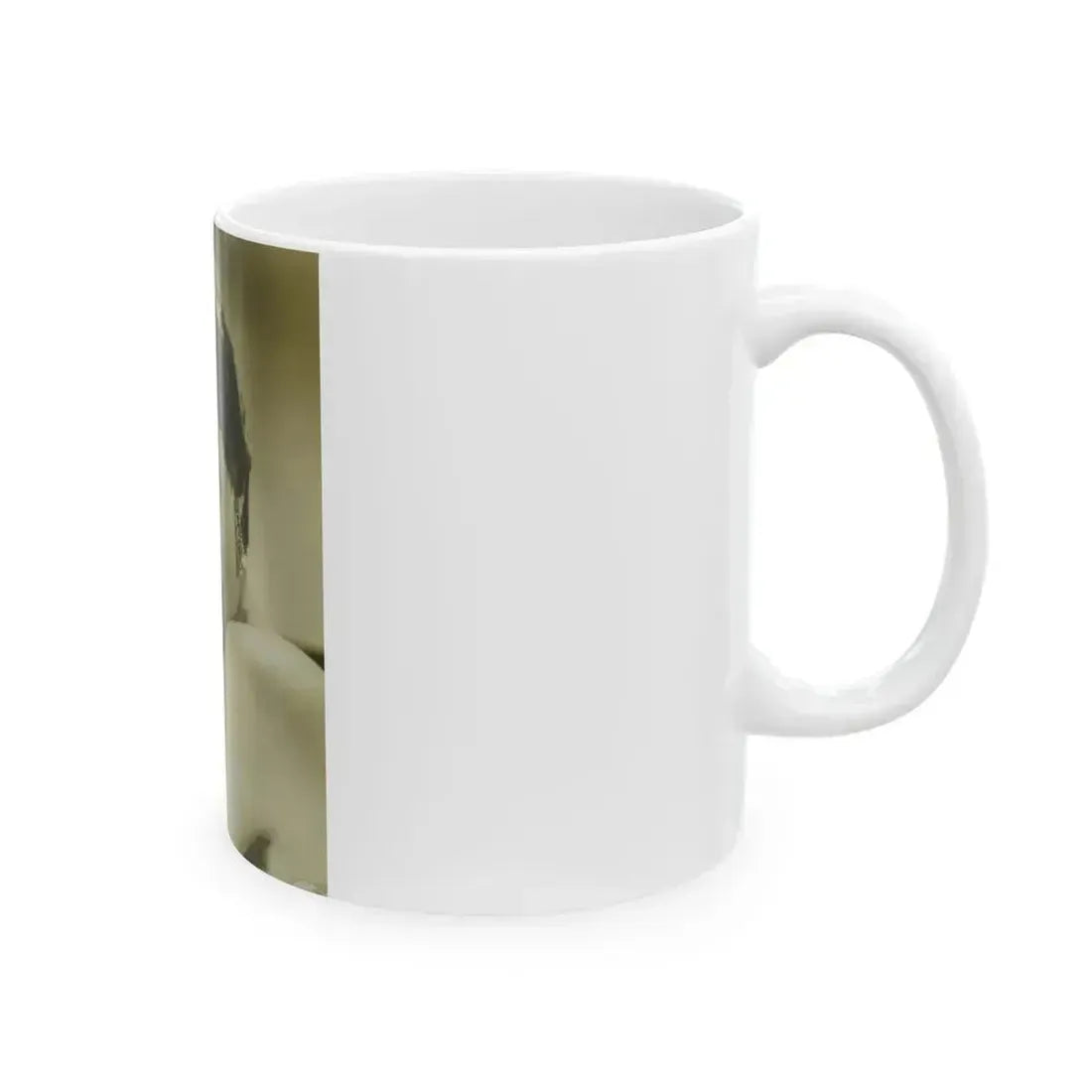 Barbara Darrow #40 (Vintage Female Icon) White Coffee Mug - Go Mug Yourself