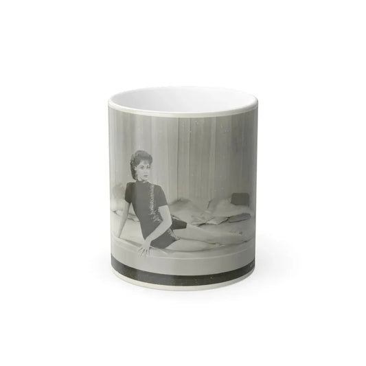 Barbara Darrow #41 (Vintage Female Icon) Color Changing Mug 11oz 11oz - Go Mug Yourself