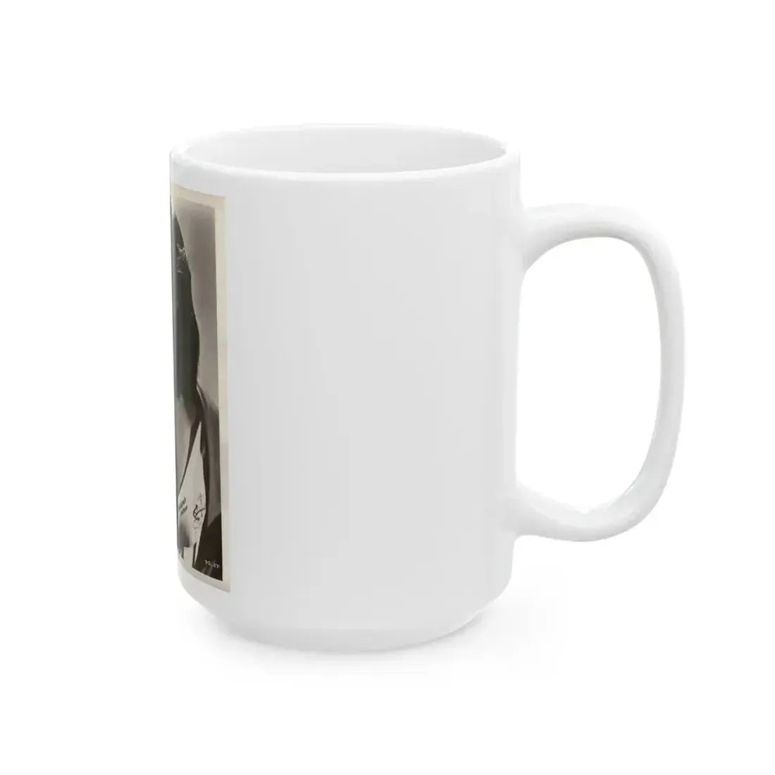 Barbara Darrow #44 - Vintage 8x10 B&W Glamour Portrait Circa Early 50's (Vintage Female Icon) White Coffee Mug - Go Mug Yourself