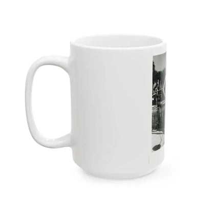 Barbara Darrow #47 (Vintage Female Icon) White Coffee Mug - Go Mug Yourself