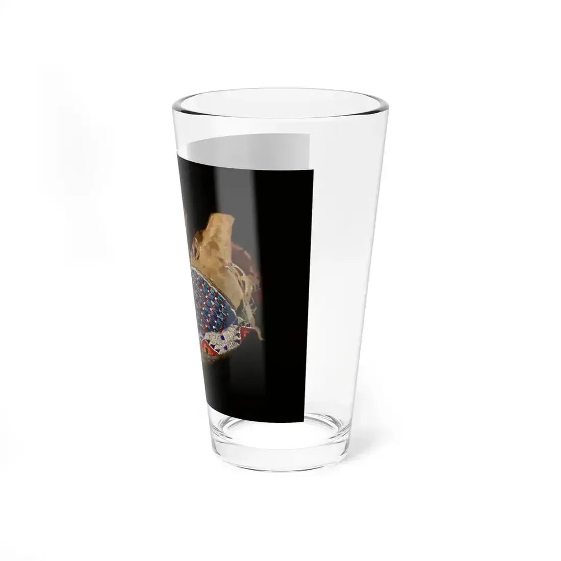 Barbara Ivey - Beaded Moccasins (Native Americans in Art) Pint Glass 16oz - Go Mug Yourself