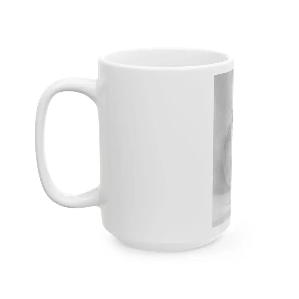 Barbara Lang #22 (Vintage Female Icon) White Coffee Mug - Go Mug Yourself