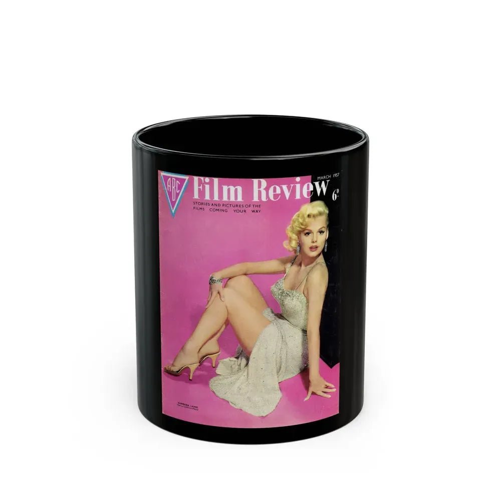 Barbara Lang #29 - Mag. Cover (Vintage Female Icon) Black Coffee Mug 11oz - Go Mug Yourself