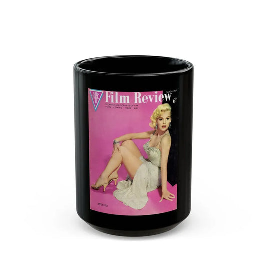 Barbara Lang #29 - Mag. Cover (Vintage Female Icon) Black Coffee Mug 15oz - Go Mug Yourself
