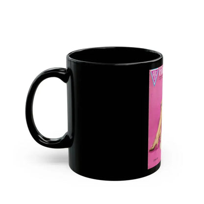 Barbara Lang #29 - Mag. Cover (Vintage Female Icon) Black Coffee Mug - Go Mug Yourself