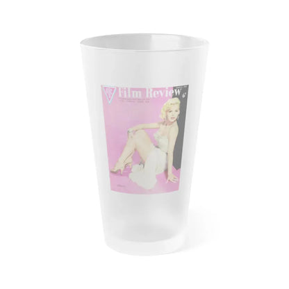 Barbara Lang #29 - Mag. Cover (Vintage Female Icon) Frosted Pint Glass 16oz 16oz Frosted - Go Mug Yourself
