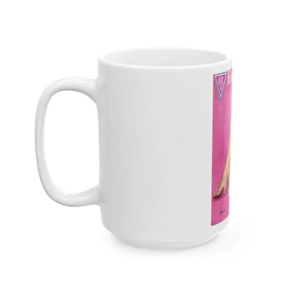 Barbara Lang #29 - Mag. Cover (Vintage Female Icon) White Coffee Mug - Go Mug Yourself