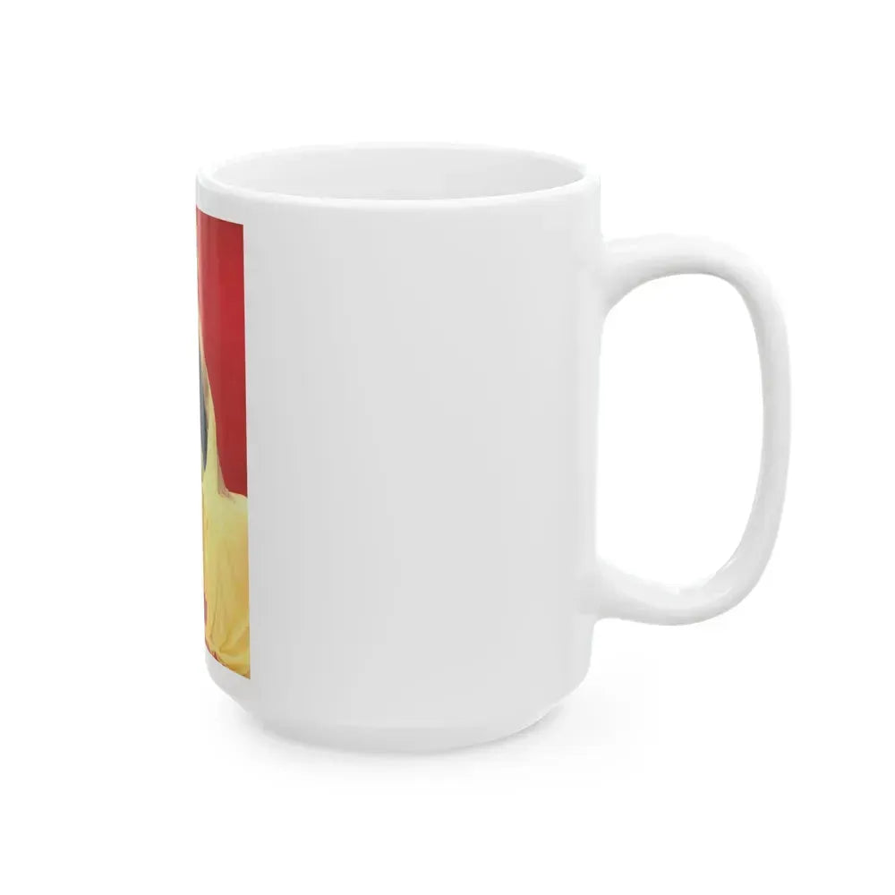 Barbara Lang #30 (Vintage Female Icon) White Coffee Mug - Go Mug Yourself