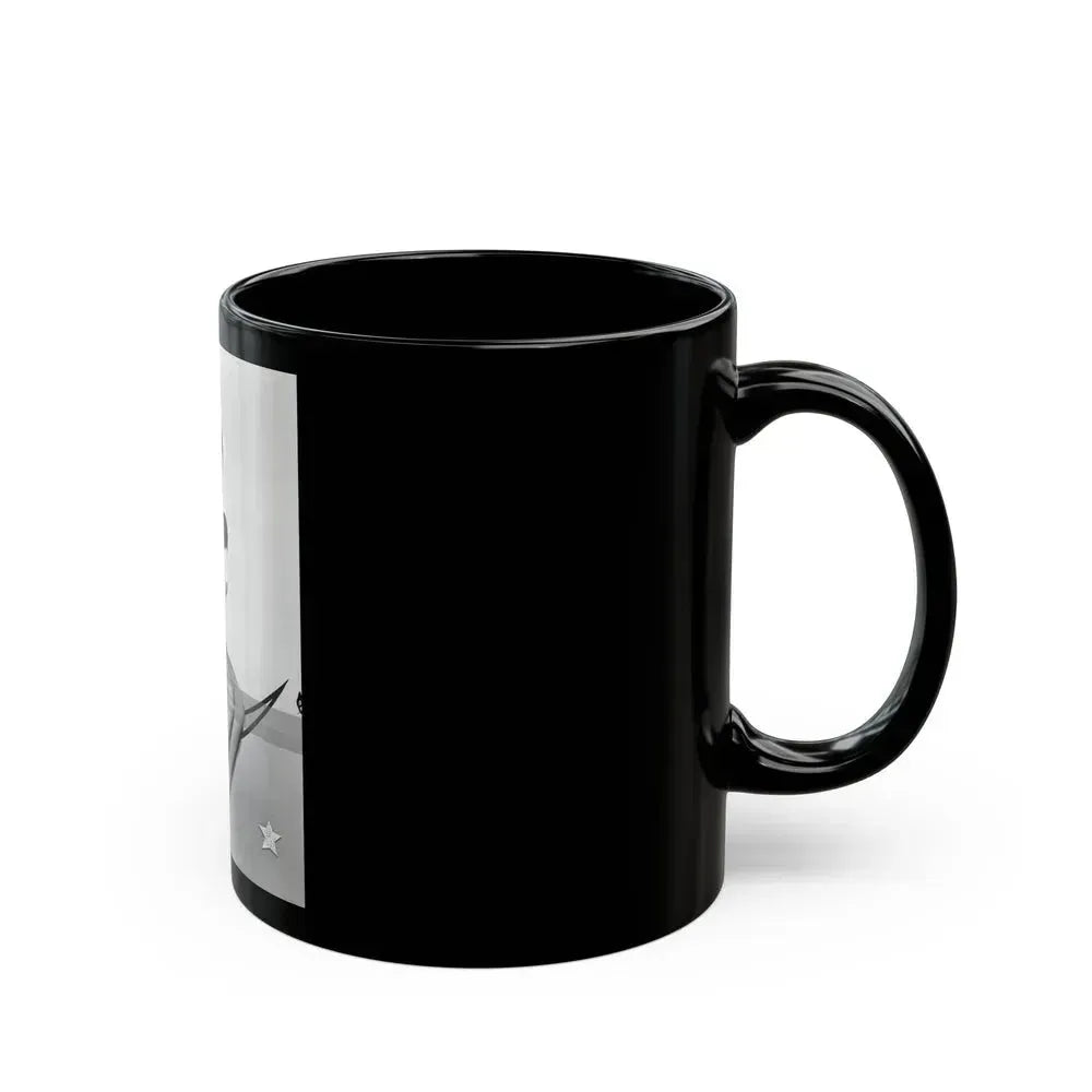 Barbara Lang #31 (Vintage Female Icon) Black Coffee Mug - Go Mug Yourself