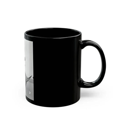 Barbara Lang #31 (Vintage Female Icon) Black Coffee Mug - Go Mug Yourself