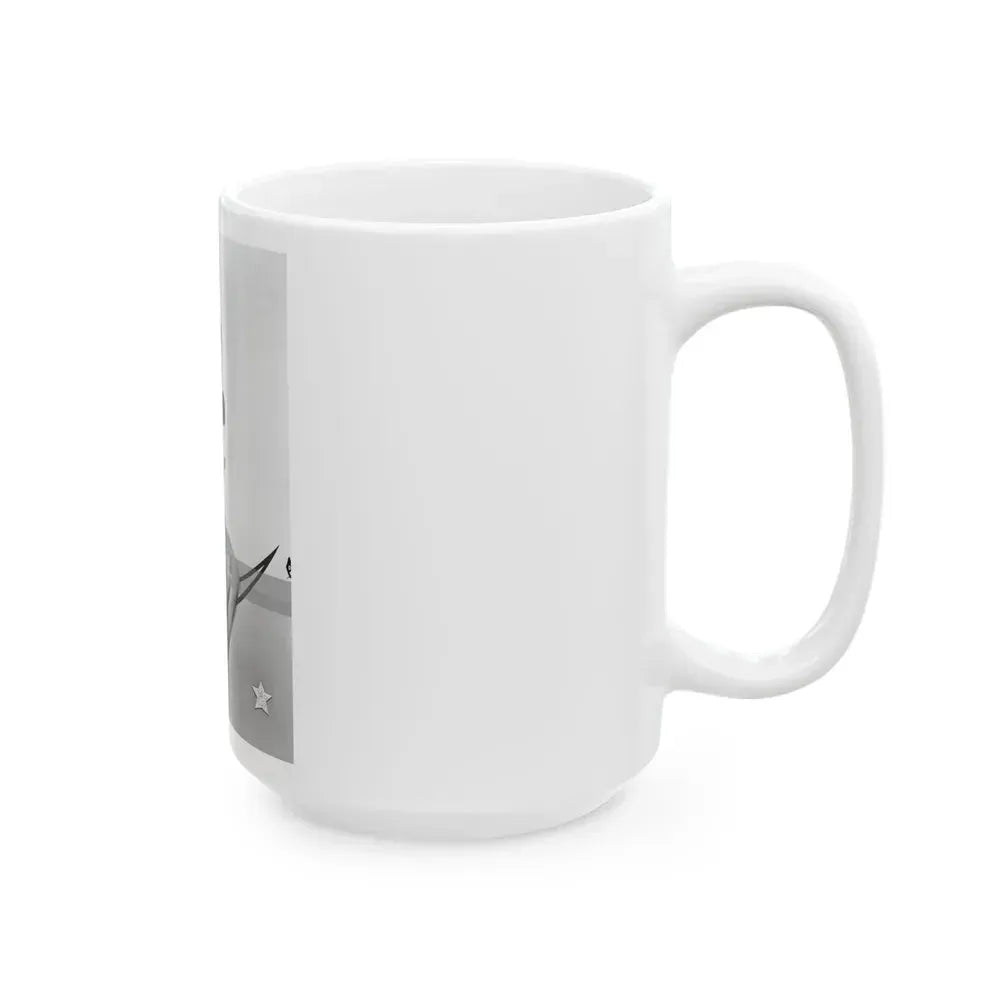 Barbara Lang #31 (Vintage Female Icon) White Coffee Mug - Go Mug Yourself
