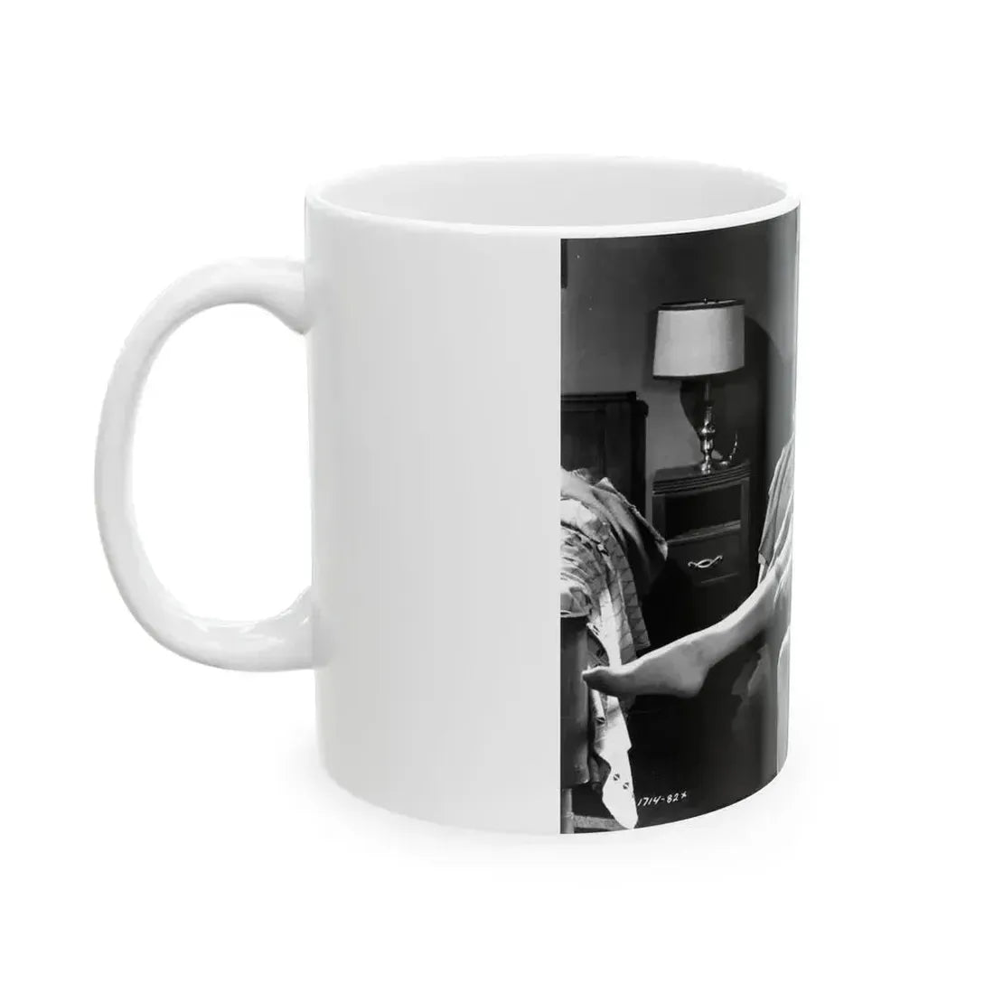 Barbara Lang #33 (Vintage Female Icon) White Coffee Mug - Go Mug Yourself