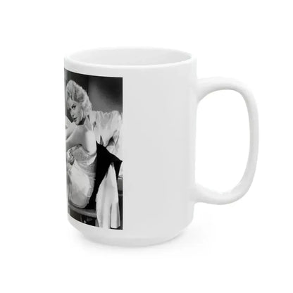 Barbara Lang #33 (Vintage Female Icon) White Coffee Mug - Go Mug Yourself