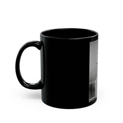Barbara Lang #35 (Vintage Female Icon) Black Coffee Mug - Go Mug Yourself