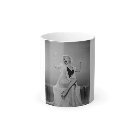 Barbara Lang #35 (Vintage Female Icon) Color Changing Mug 11oz 11oz - Go Mug Yourself