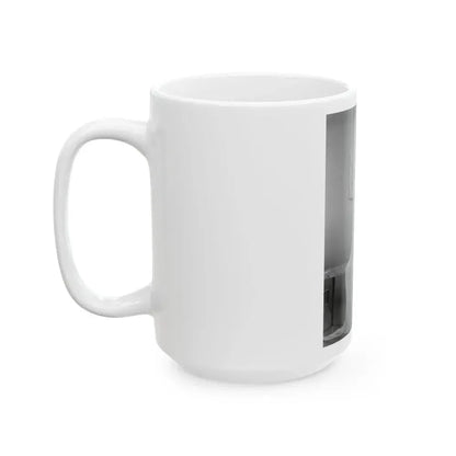Barbara Lang #35 (Vintage Female Icon) White Coffee Mug - Go Mug Yourself
