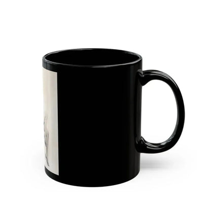 Barbara Lang #36 (Vintage Female Icon) Black Coffee Mug - Go Mug Yourself
