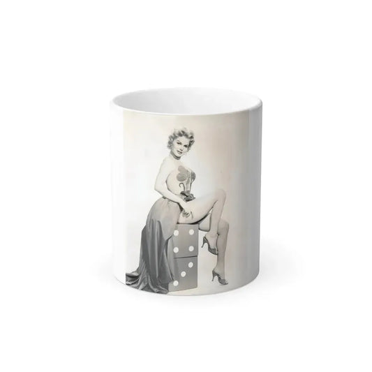 Barbara Lang #36 (Vintage Female Icon) Color Changing Mug 11oz 11oz - Go Mug Yourself