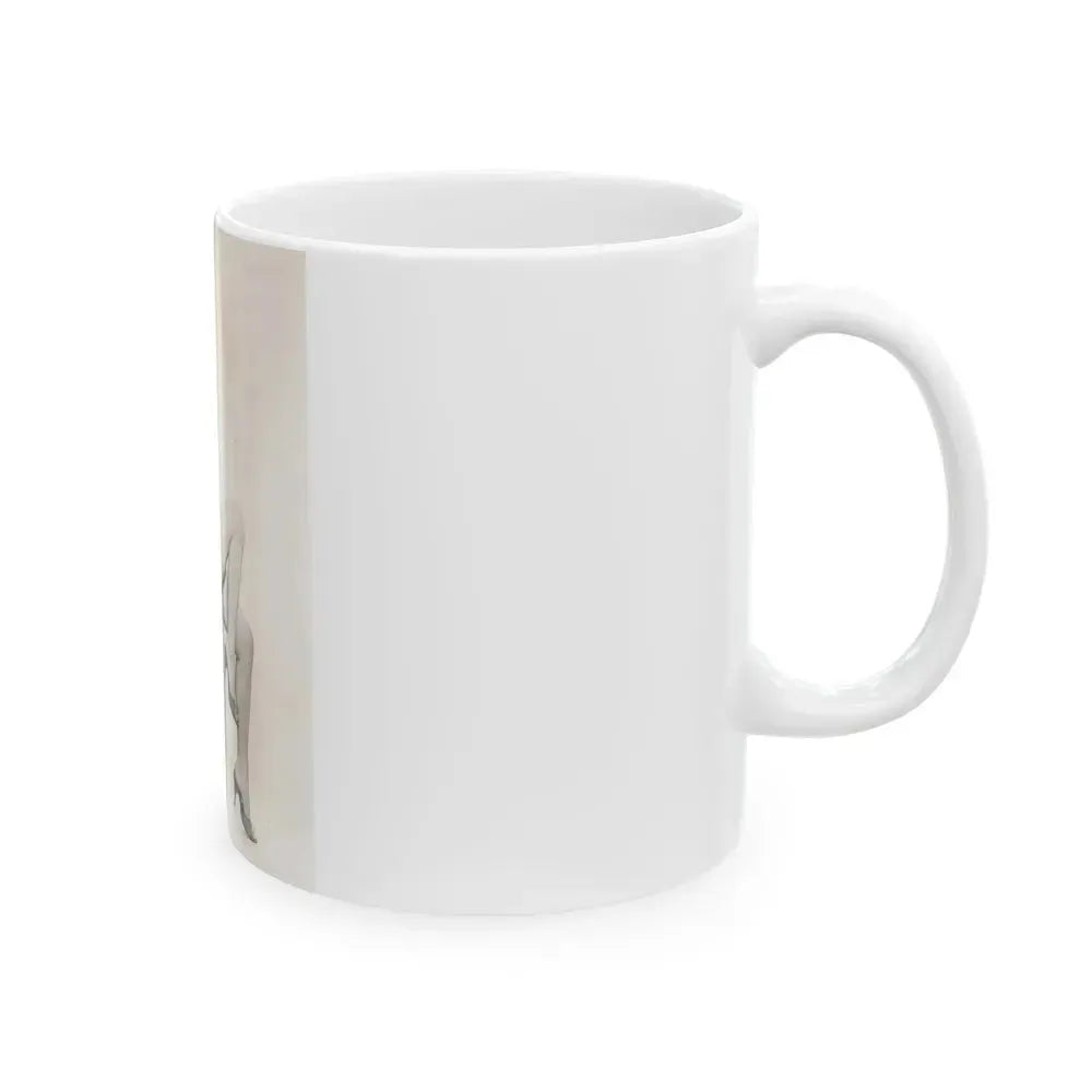 Barbara Lang #36 (Vintage Female Icon) White Coffee Mug - Go Mug Yourself