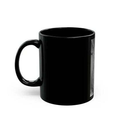 Barbara Lang #38 (Vintage Female Icon) Black Coffee Mug - Go Mug Yourself