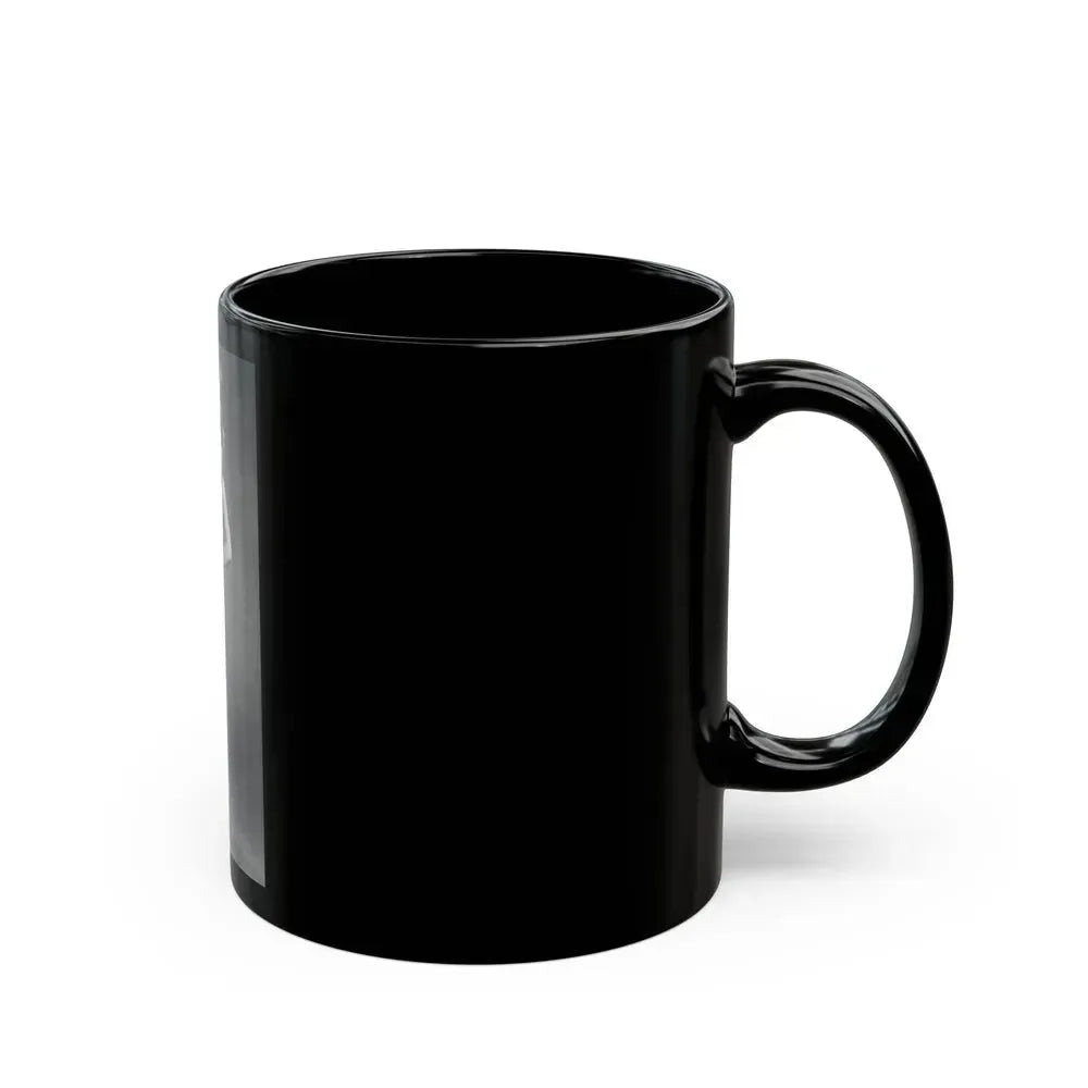 Barbara Lang #38 (Vintage Female Icon) Black Coffee Mug - Go Mug Yourself
