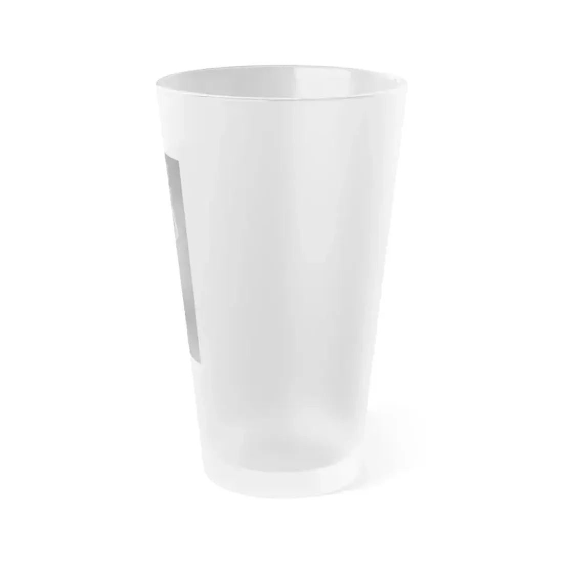 Barbara Lang #38 (Vintage Female Icon) Frosted Pint Glass 16oz - Go Mug Yourself