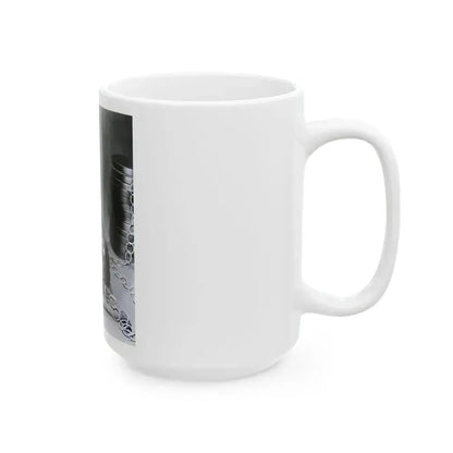 Barbara Lang #39 (Vintage Female Icon) White Coffee Mug - Go Mug Yourself