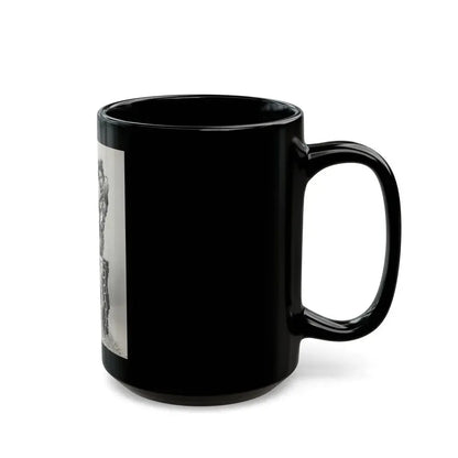Barbara Lang #42 (Vintage Female Icon) Black Coffee Mug - Go Mug Yourself