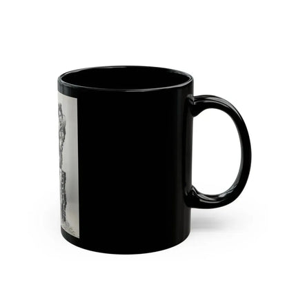 Barbara Lang #42 (Vintage Female Icon) Black Coffee Mug - Go Mug Yourself