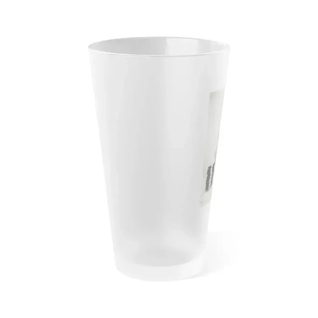 Barbara Lang #42 (Vintage Female Icon) Frosted Pint Glass 16oz - Go Mug Yourself