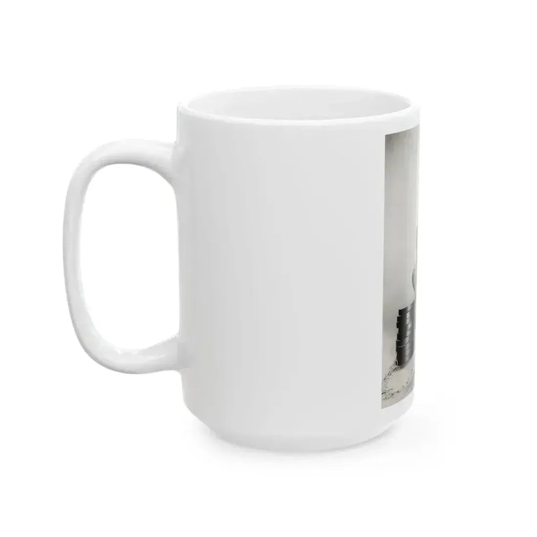 Barbara Lang #42 (Vintage Female Icon) White Coffee Mug - Go Mug Yourself