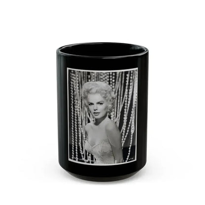 Barbara Lang #68 (Vintage Female Icon) Black Coffee Mug 15oz - Go Mug Yourself
