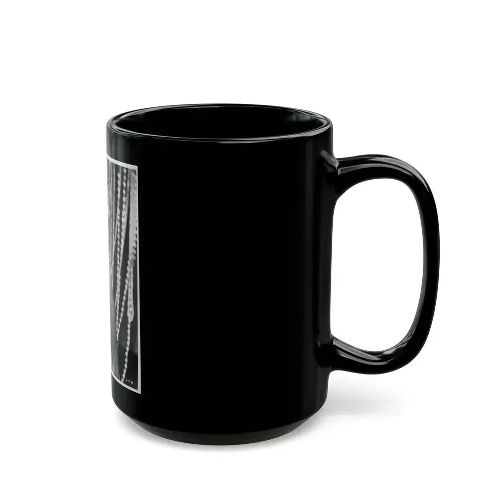 Barbara Lang #68 (Vintage Female Icon) Black Coffee Mug - Go Mug Yourself