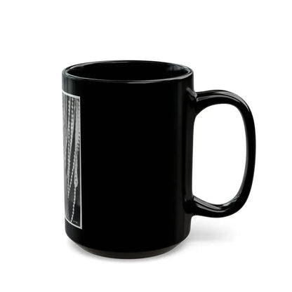 Barbara Lang #68 (Vintage Female Icon) Black Coffee Mug - Go Mug Yourself