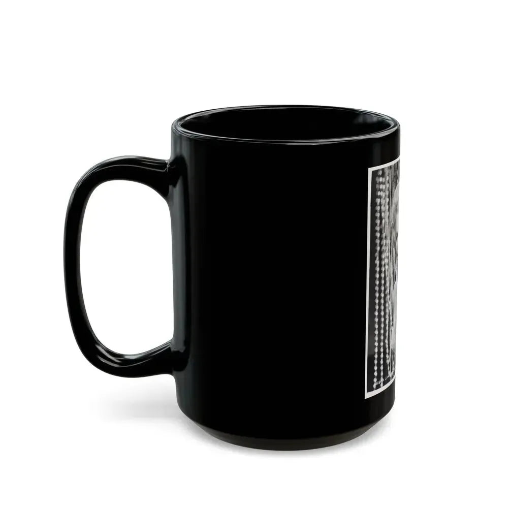 Barbara Lang #68 (Vintage Female Icon) Black Coffee Mug - Go Mug Yourself