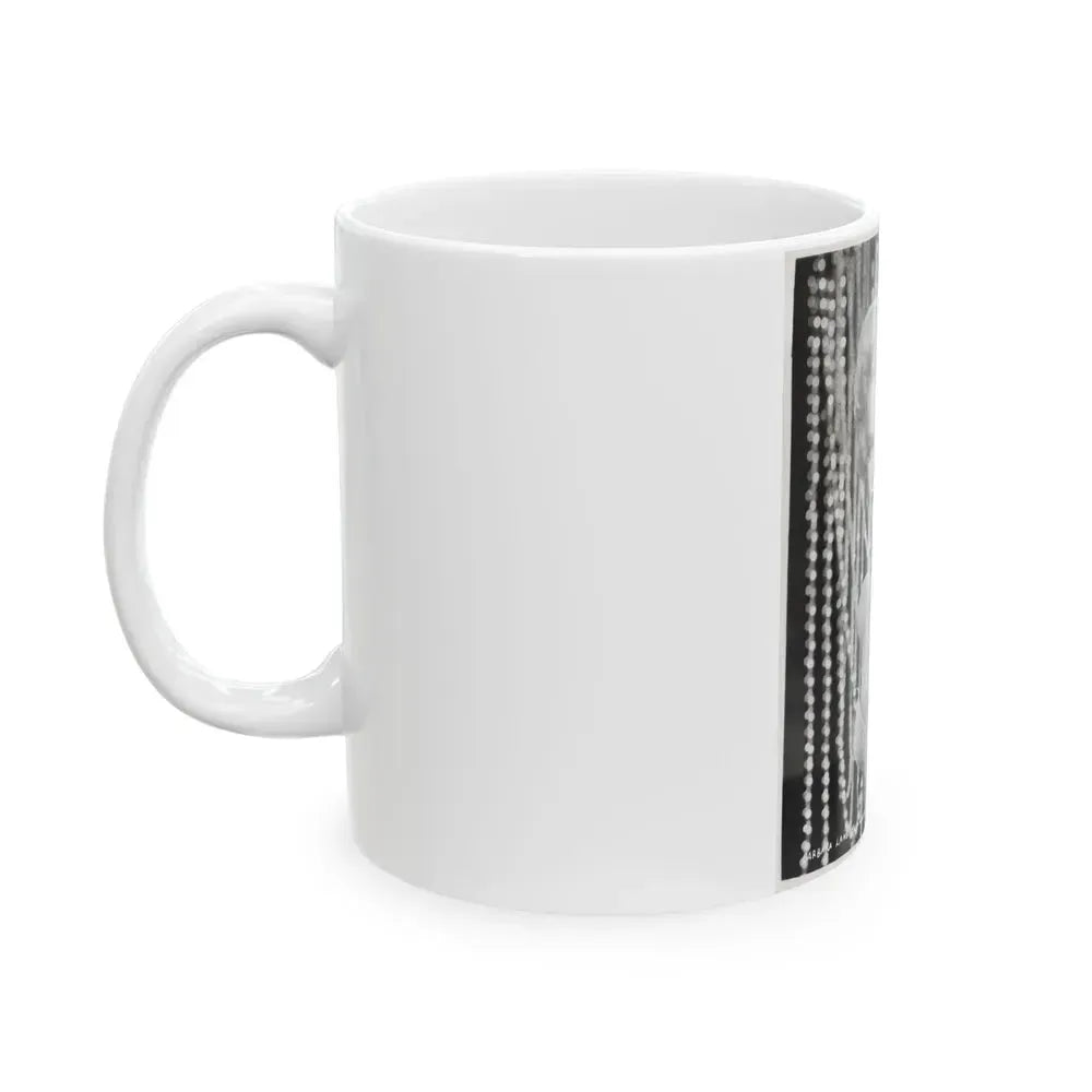 Barbara Lang #68 (Vintage Female Icon) White Coffee Mug - Go Mug Yourself